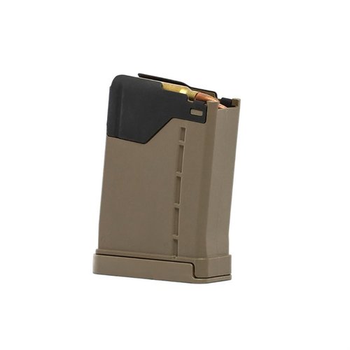 L5AWM GEN 2 5.56x45 NATO magasin kombinerer stålens pålitelighet med polymerens holdbarhet, perfekt for militære, politi og konkurranser.