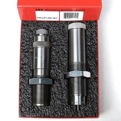 Lee Large Series 2 Die-set for .338 Lapua gir deg presis neks-sizing med full lengde sizing die og bullet seating die, perfekt for Classic Cast Press.