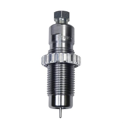 .30-06 Springfield full-length sizing die gjenoppretter patronhylser til riktige dimensjoner, fjerner bulker og gir presisjon for alle rifler i samme kaliber.