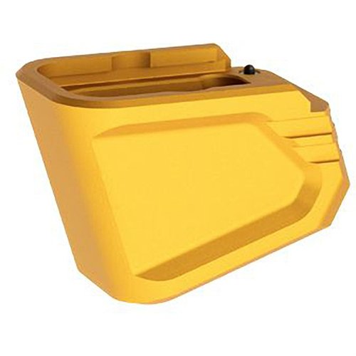 +5/4 Magazine Extension for Glock gir rask installasjon uten verktøy, øker kapasiteten med 5 skudd i 9mm og 4 skudd i .40 cal, og gir bedre grep!