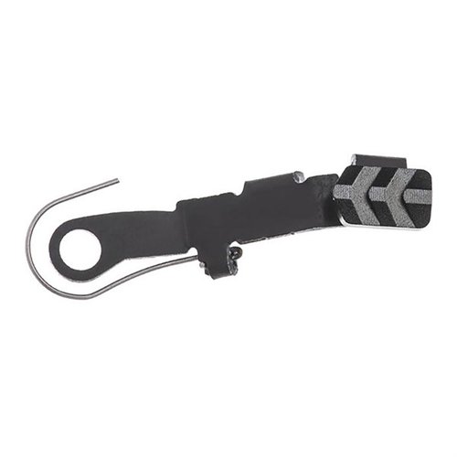 Oppgrader din Glock med denne CNC-maskinerte Extended Slide Release i 6061 Aluminium, som gir bedre grep og enkel betjening for både skjult bæring og konkurranse.