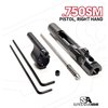 Superlative Arms AR-15 justerbart piston system med solid 0.750" gas block gir renere drift, redusert rekyl og enkel justering uten karbonoppbygging.