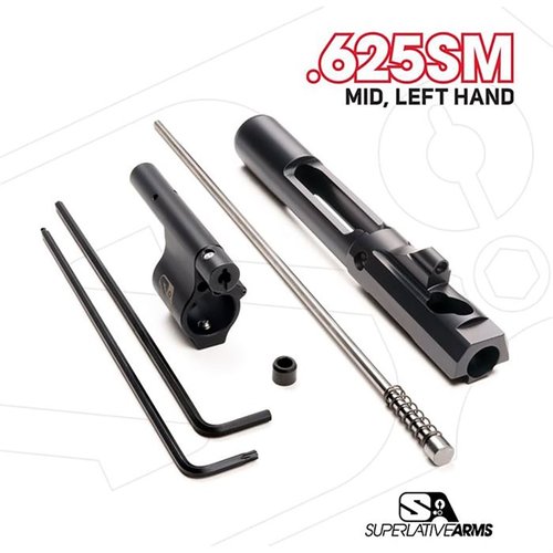 Superlative Arms AR-15 justerbart gassystem gir renere drift, mindre rekyl og redusert slitasje, med unik Bleed Off®-teknologi for optimal ytelse.