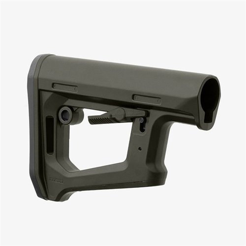 DT-PR kolben fra MAGPUL gir en presis og stabil plattform med justerbar LOP, ergonomisk design og minimal bevegelse for bedre kontroll under skyting.