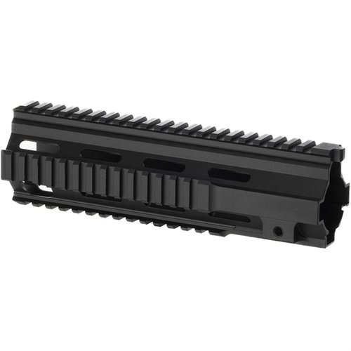 BRN-4 M27 Quad Rail Handguard gir deg optimal klamping, unikt design og passer perfekt til BRN-4™ og HK® 416 plattformer, tilgjengelig i 9