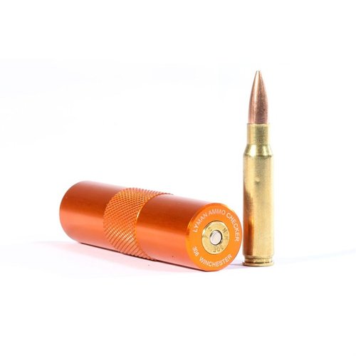 Lyman Pro Ammo Checker i rustfritt stål gir presis kontroll av patroner for jevn og problemfri innføring i kammeret, perfekt for konkurranseskyttere.