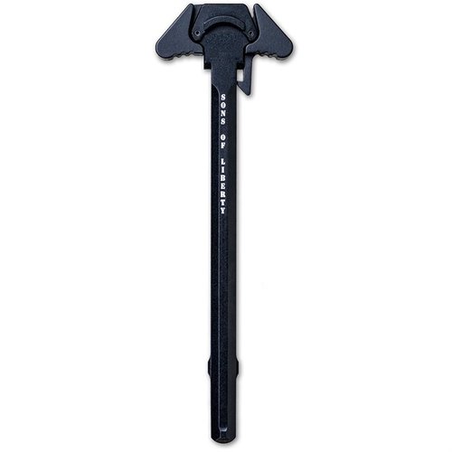 Liberty Charging Handle fra Sons of Liberty Gun Works gir forbedret funksjonalitet for både dempet og udempet skyting, med ambidextrous design og snag-free operasjon.