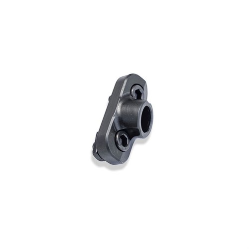 Den Angled M-LOK QD Sling Swivel Socket gir optimal plassering av QD-slynge under 12 o'clock laser, laget av 4140 stål med QPQ-behandling.