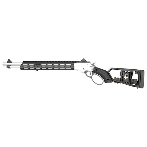 SMITH & WESSON 1854 Extended Sight System gir rask måletaking, bred justering for ulike ammunisjon, og er laget av hard anodisert aluminium for langvarig bruk.