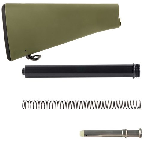 Gjenopplev en amerikansk klassiker med Brownells M16A1 Buttstock Assembly, nøyaktig replika av originalen, perfekt for AR-15 og tidlige M16-modeller.