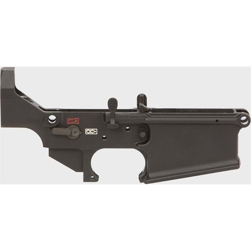 MARS-H STRIPPED LOWER RECEIVER fra LMT DEFENSE tilbyr ambidextrøse kontroller, ergonomisk design og er kompatibel med LMT MWS® upper receivers.