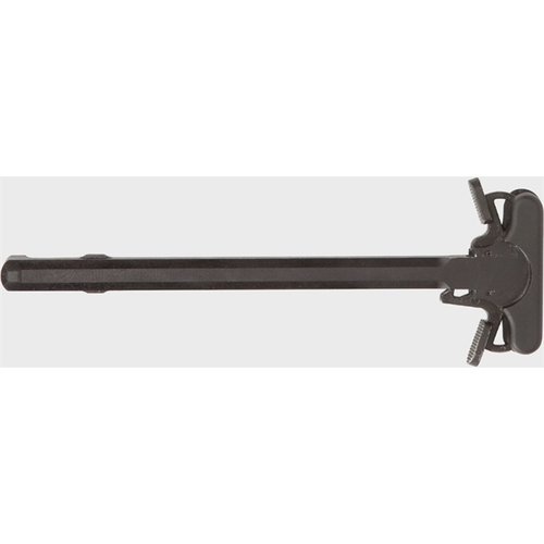 AMBIDEXTROUS 5.56MM CHARGING HANDLE fra LMT DEFENSE gir forbedret ergonomi med Enhanced Tactical Latch og reduserer spenning på latch pins. Perfekt for rask oppgradering!