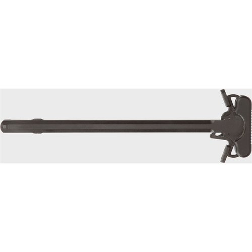 AMBIDEXTROUS 7.62MM CHARGING HANDLE gir forbedret ergonomi og håndtering av våpenet ditt, perfekt for SR-25 og med Enhanced Tactical Latch for bedre ytelse.