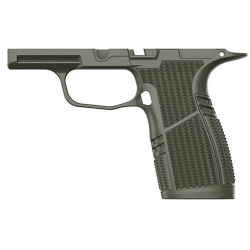 Tyrant CNC Snub Nose Grip Module for SIG SAUER P365 gir deg en pålitelig, ergonomisk grip med høy holdbarhet og kompatibilitet med eksisterende 3.1