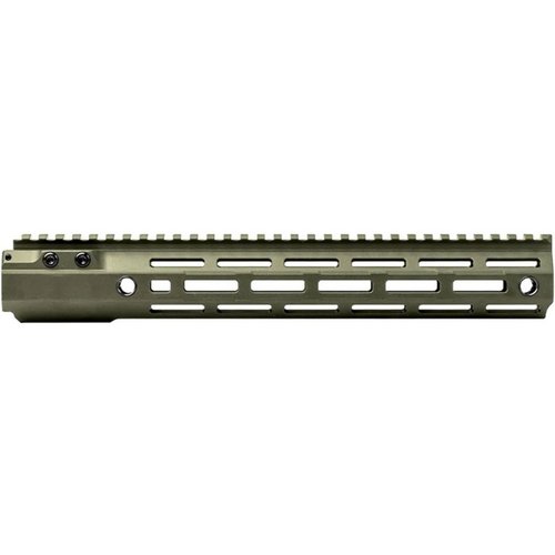 Aero Precision MOD 4 håndvakt i 6061-T6 aluminium med 7-sidet M-LOK™, stål barrel nut, og 4 QD-fester for optimal stabilitet og tilpasning.