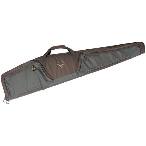 HILL COUNTRY II Rifle Case beskytter våpenet ditt med robust 1680D konstruksjon, tett skumfôring, fleeceinteriør og har to store lommer for tilbehør.