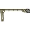 ARM BRACE SIDE FOLDING fra Midwest Industries har et robust design med 4140 varmebehandlet stål, 5 QD sling fester og mulighet for høyre eller venstre folding.