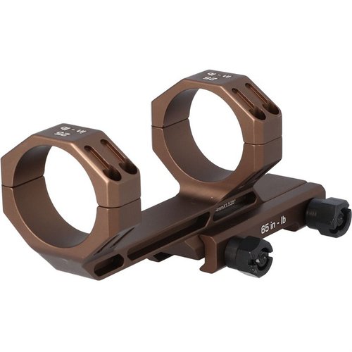 ALPHA MSR montasje i stål legering, epoxybelagt for motstand mot oksidasjon, passer 30mm/34mm, med M1913 Picatinny feste, dekket av SIG SAUER’s Infinite Guarantee.