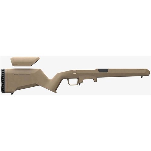MAGPUL HUNTER LITE STOCK for Remington 700 er lett, ergonomisk og kompatibel med M-LOK, perfekt for jakt med justerbar LOP og ambidextrous design.