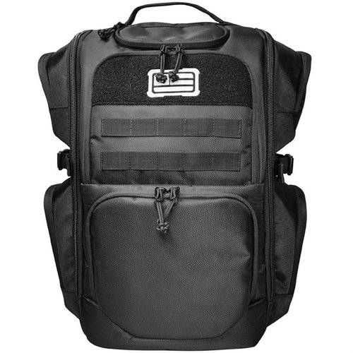 1680D TACTICAL BACKPACK er laget av slitesterkt 1680D stoff, har polstret interiør, laptoprom, 6 utvendige lommer og er perfekt for all din taktiske utstyr.