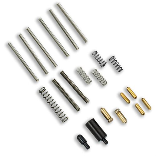 AR-15 MISSING PARTS KIT FOR LOWER RECEIVER gir deg en praktisk løsning for tapte eller slitte deler, perfekt for byggeprosjekter og som reservedel i felten.