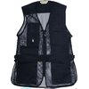 BOB ALLEN FULL MESH SHOOTING VEST er lett og pustende, har lommer for Insert-A-Pad, choke tubes og ekstra plass til haglpatroner, perfekt for skyting.