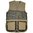 BOB ALLEN FULL MESH DUAL PAD SHOOTING VEST KHAKI XL