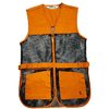 BOB ALLEN FULL MESH DUAL PAD SHOOTING VEST er lett og ventilerende, med justerbare sideklapper, dual pads for skyttere, og lommer for enkel oppbevaring.