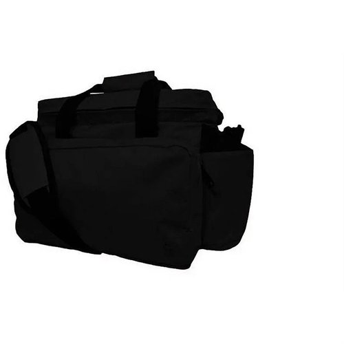 BOB ALLEN TEAM SERIES RANGE BAG har Ripstop nylon, plass til 12 bokser med ammunisjon, justerbar skulderstropp, lomme med skillevegger og flaskeholder.