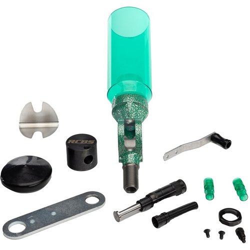 RCBS UPM-3 Competition Powder Measure gir presise målinger med Micrometer Adjustment Screw, baffle for jevn pulverflyt og ambidextrous design.