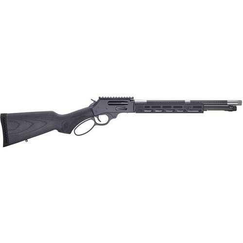 Henry SPD HUSH 45 Colt leveraction rifle med match-grade 416R rustfritt stål, karbonfiber, lett design, M-LOK® og trådd munn for demper.