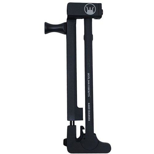 HARD CHARGER side charging handle for AR-15 gir deg ergonomisk betjening, enkel installasjon på 1 minutt, og mulighet for montering av optikk bak.