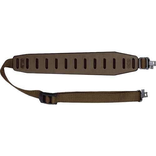 THE QUAKE CLAW 2.0 SLING med swivels gir overlegen komfort med sin non-slip pad som fordeler vekten jevnt, og er enkel å rengjøre.