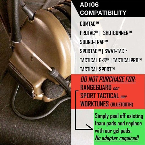 Oppgrader headsetet ditt med Noisefighters Sightlines Gel Ear Pads, som har en patenterte utskjæring for briller, overlegen støyisolasjon og langvarig komfort.