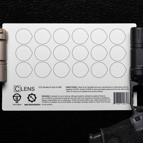 CLENS gir enkel beskyttelse for lyskilder under skyting, fjerner skitt raskt og bevarer lysstyrken uten å skade linsen. Perfekt for trening og bruk.