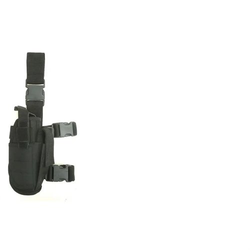 CACTUS JACK TACTICAL DROP LEG HOLSTER er en justerbar hoftrig som sikrer rask tilgang til de fleste håndvåpen, laget av slitesterk 600 Denier polyester.