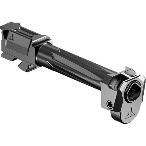 Radian Weapons AFTERBURNER + RAMJET gir uovertruffen rekylreduksjon og presisjon, enkel installasjon og rengjøring, og øker lengden på Glock G19 til G17.