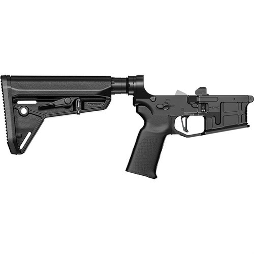 ADAC-15 MODEL-1 er en komplett rifle lower receiver med ambidextrous kontroller, laget av 7075-T6 aluminium, og garantert livslang kvalitet.
