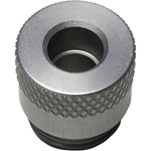 RCBS MatchMaster Powder Funnel Adapter gir presis passform for .375 kaliber, sikrer sømløs og sølefri påfylling for effektiv omlasting av både rifle og pistol.