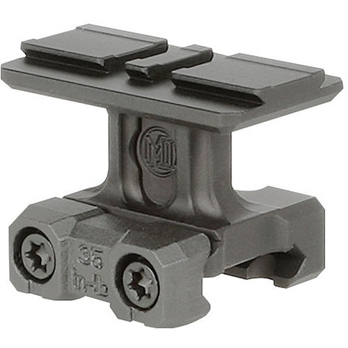 MK2 ACRO AIMPOINT MOUNT gir presisjon og holdbarhet med 4140 varmebehandlet stål og hard coat anodisert aluminium, tilgjengelig i flere høyder.