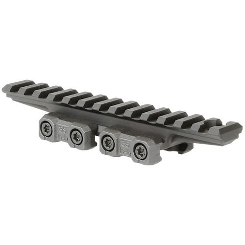MK2 1913 Risers gir en robust og presis monteringsløsning for optikk, tilgjengelig i 5, 9 og 13 slots, laget av slitesterkt 6061 Aluminium.