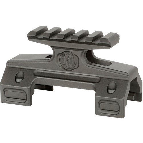 Oppgrader din HK MP5/MP5K med en robust og brukervennlig optic mount for enkel montering av red dot sikter, med ergonomisk design og enkel installasjon.