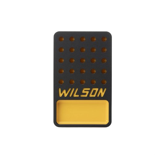 L.E. Wilson 25-Round Reloading Tray har plass til 25 hylser, innebygd bullet/primer cup, og er laget av slitesterk HDPE-plast for effektiv og sikker håndtering.