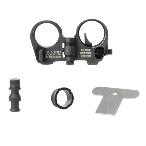 GEN-S AR Folding Stock Adapter fra LAW TACTICAL er lettere, sterkere og mindre, med korrosjonsbestandig rustfritt stål og forbedret låsemekanisme.