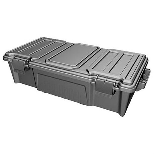 MTM TUGC Truck Underseat Gear Crate gir smart, skjult oppbevaring under setene, med 19.2 qts kapasitet og to avtakbare skillevegger for fleksibel organisering.