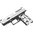 FUSION FIREARMS XF PRO 9MM LUGER 4"BBL (2)10RD MAGS CHROME