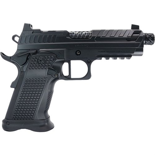 XP PRO™ 9MM Luger er en robust semi-automatisk pistol med Glock® magasin-kompatibilitet, presis CNC-maskinert konstruksjon og moderne funksjoner.