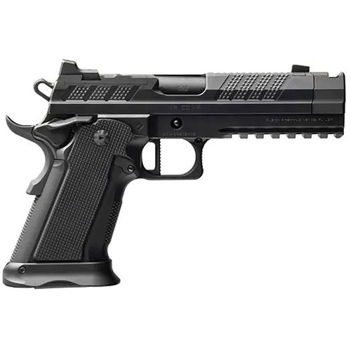 XP Comp 9mm pistol kombinerer klassisk 1911 ergonomi med moderne ytelse, har integrert kompensering, RMR-optikkkompatibilitet og bruker Glock® 17 magasiner.