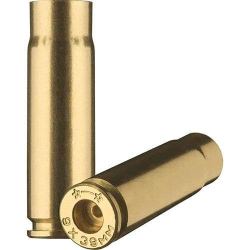 STARLINE 9X39MM BRASS er designet for subsonisk bruk i AK-stil våpen, laget etter CIP-standard og pakket i 100-pakninger. Kontakt produsenten for kompatibilitet.