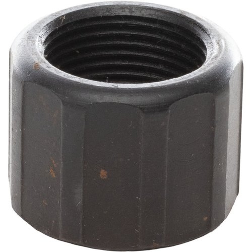 Remington 5/8x24 Thread Protector i Cerakote Graphite Black beskytter geværmunningen mot skader, gir presis passform og enkel installasjon uten verktøy.